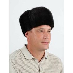 Шапка Меховой век, размер 57-58, коричневый