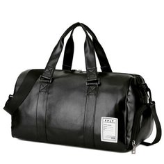 Сумка спортивная JUST FIT, 21 л, 22х40х21 см, ручная кладь, черный