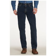 Джинсы зауженные Wrangler, размер W35/L32, blue black