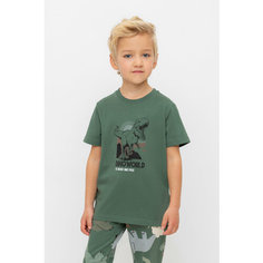 Футболка crockid, размер 56/98, зеленый