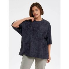 Футболка, 1 шт., размер onesize (42-52), графитовый Без бренда