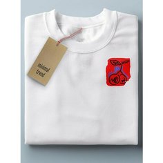 Футболка minimal trend, размер L, белый