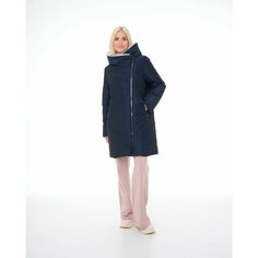 Пальто DIXI COAT, размер 40, синий/белый