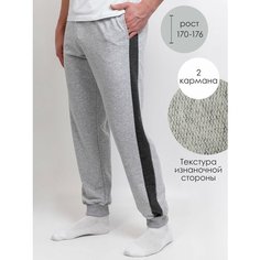 Брюки спортивные Чебоксарский Трикотаж, размер 2XL, серый