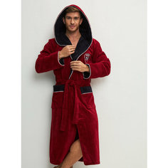 Халат PATRIK SAYLI, размер L/XL- ( 48-50 ), бордовый