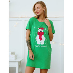 Туника Ohana market, размер 44, зеленый