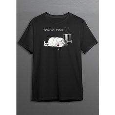 Футболка CherryPie Мем, размер 4XL, черный