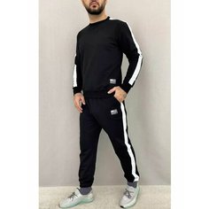 Костюм спортивный EGLO, размер 48, белый, черный