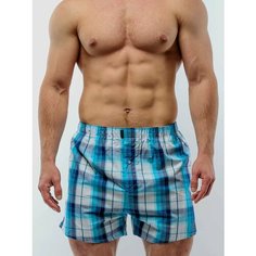 Трусы Sergio Dallini, размер XXXL, зеленый, голубой