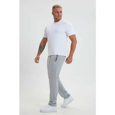 Брюки спортивные KARMALIFE, размер 54, серый меланж