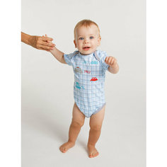 Боди КотМарКот, размер 80, голубой