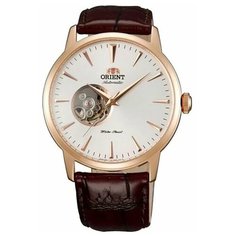 Наручные часы ORIENT Automatic, коричневый/золотой/белый