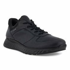 Кроссовки ecco EXOSTRIDE M, полнота F (EU)/ на среднюю стопу, размер 44, чёрный