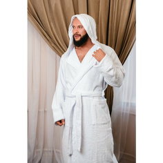 Халат BIO-TEXTILES, размер 44-46, белый