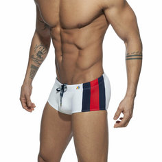 Плавки Addicted Stripes Basic Swim Sunga, размер 2XL, белый