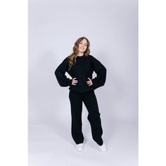 Комплект одежды Rita Vorobyeva Костюм трикотажный 23, размер XL/XXL, черный