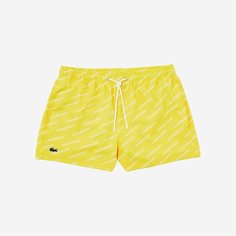 Шорты для плавания LACOSTE, размер M, желтый