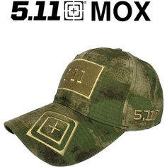 Бейсболка 5.11 Tactical Мужская бейсболка тактическая 511, размер one size, зеленый
