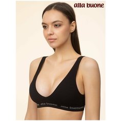 Топ Alla Buone, размер 44;46, черный