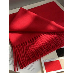 Палантин Cashmere,180х75 см, красный