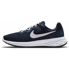 Кроссовки NIKE Revolution 6, полнота F (EU)/ на среднюю стопу, размер 10.5US, синий
