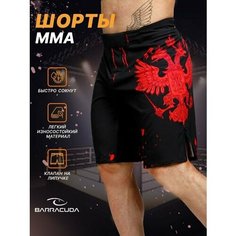 Бермуды Barracuda, размер XXL, черный/красный