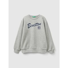 Свитшот UNITED COLORS OF BENETTON, размер 150, серый