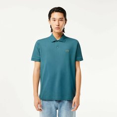 Поло LACOSTE Classic Fit, размер T6, темно-бирюзовый