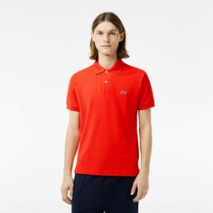 Поло LACOSTE Classic Fit, размер T3, оранжевый витамин