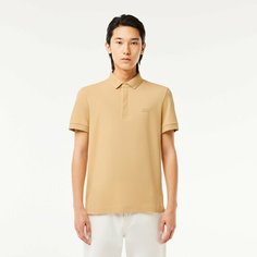Поло LACOSTE Regular Fit, размер T6, бежевый нейтральный