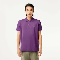 Поло LACOSTE Classic Fit, размер T3, темно-фиолетовый
