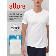 Футболка ALLURE, размер 52-54, white