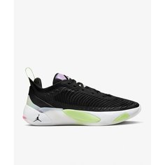 Кроссовки NIKE Jordan Luka 1, размер 8.5 US, Black/Black/Lime Glow/Green Glow
