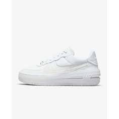 Кроссовки NIKE Air Force 1 PLT.AF.ORM, размер 8.5 US, белый