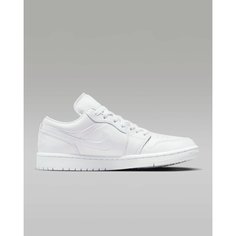 Кроссовки NIKE Air Jordan 1 Low, размер 8.5 US, White/White/White