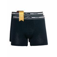 Трусы Omsa, комплект из 2 шт., размер 48(L), nero