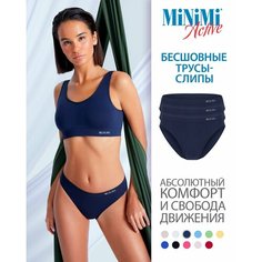 Трусы MiNiMi, комплект из 3 шт., размер 44/46 (S/M), Blu Notte