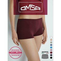 Трусы Omsa, размер 44/46 (2/3-S/M), бордовый