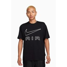 Футболка спортивная NIKE, размер L, черный