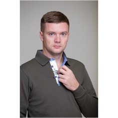 Поло ТД Коллекция, размер XXXL, хаки