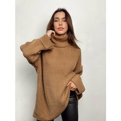 Свитер MATRESHKA_LOVE, размер one size, , капучино