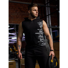 Майка спортивная CroSSSport, размер 54, чёрный