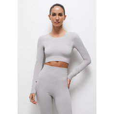 Лонгслив belle you Soft sport, размер M/L, , серый