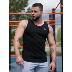 Майка спортивная CroSSSport, размер 56, чёрный