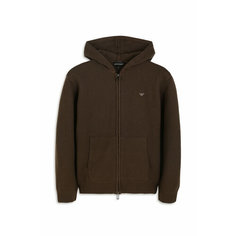 Кардиган EMPORIO ARMANI, размер 3XL, , коричневый