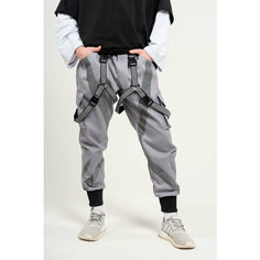 Брюки джоггеры Jogger Street, размер xl, серый