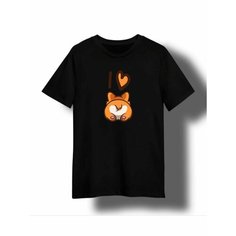 Футболка Zerosell корги, размер XXXL, черный
