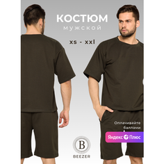 Костюм спортивный BEEZER, размер XS, хаки