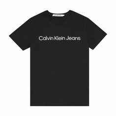Футболка CALVIN KLEIN, размер M, черный, белый