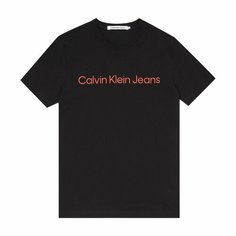 Футболка CALVIN KLEIN, размер S, черный/красный
